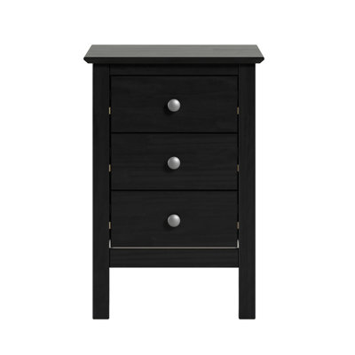Three Drawer End Table/Nightstand by Ebern Designs