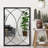Black Rectangular Wall Mirror