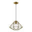 Luminaire suspendu géométrique unique à 1 lumière Maryrose-671059528