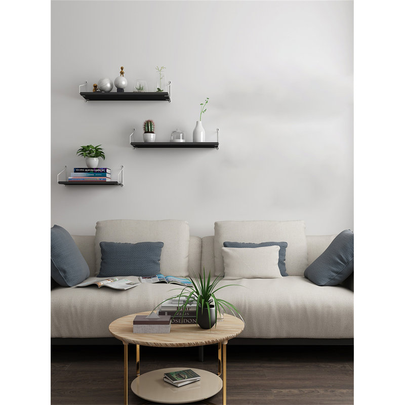 Wood Floating Shelf, 2.75" H x 23.62" W x 7.87" D