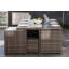 Theone 10 - Person Wicker Patio Dining Set with Rectangular Table , Cushions Included