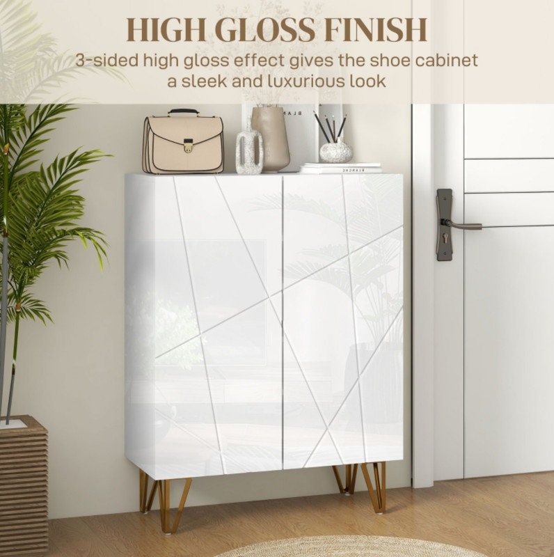 20 Pair Shoe Storage Cabinet