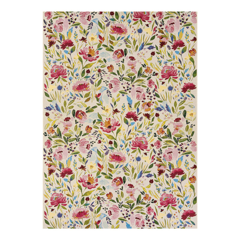 Firman Beachcrest Home Buttercup Wygant Rug, Rectangle 7'1" x 11'