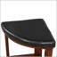 Ensemble de table basse cylindrique avec 4 tabourets