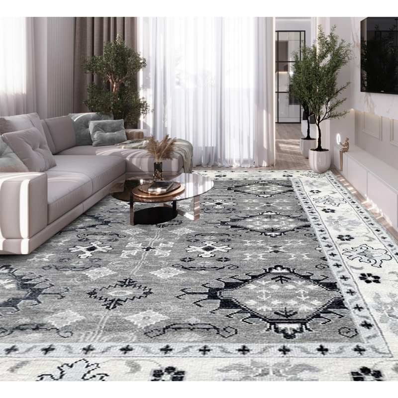 Nomad Ikat Area Rug, Rectangle 2' x 3'