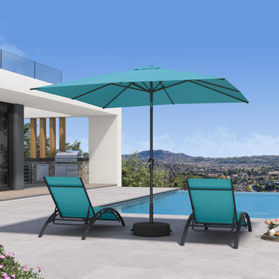 Parasol de terrasse carré 8 'x 8'