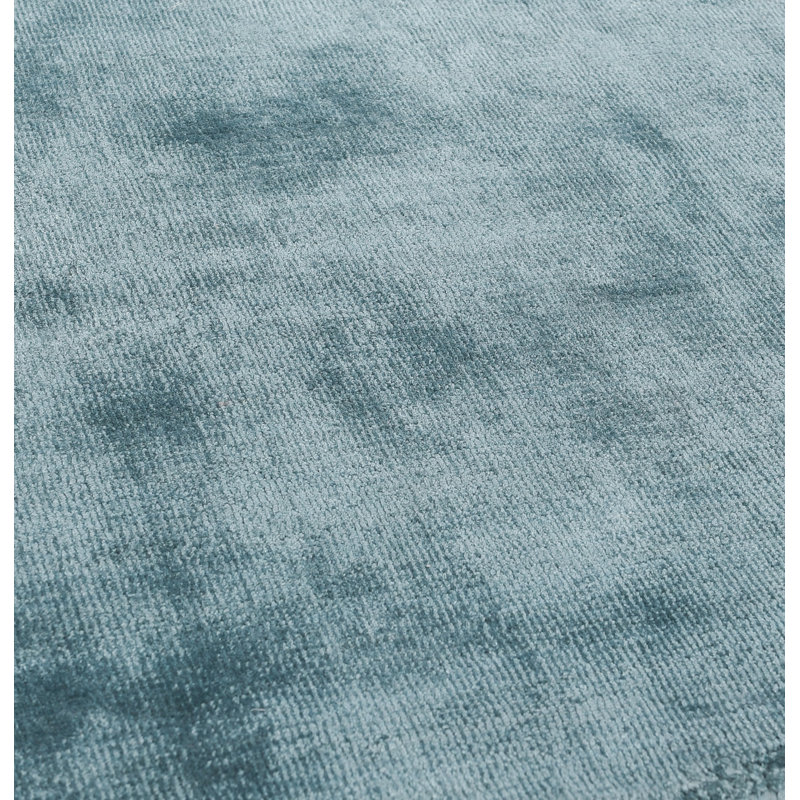 Burov Flatweave Area Rug in Blue, Rectangle 2" x 3"
