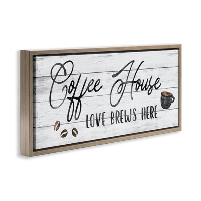 «Coffee Brew Love Brews Here»