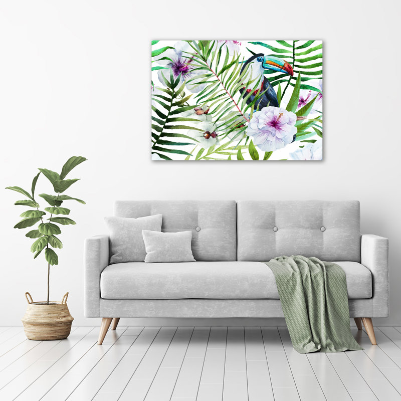 Tropic Toucan - Wrapped Canvas Print