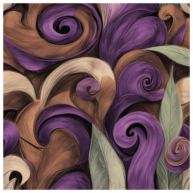 Coussins Swirling, 20 po x 20 po