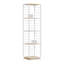 Nolans 158cm H x 43cm W Metal Ladder Bookcase-2020535196