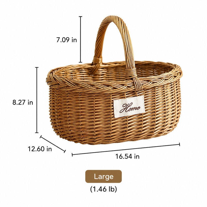 Panier du marché du verger, [Large]