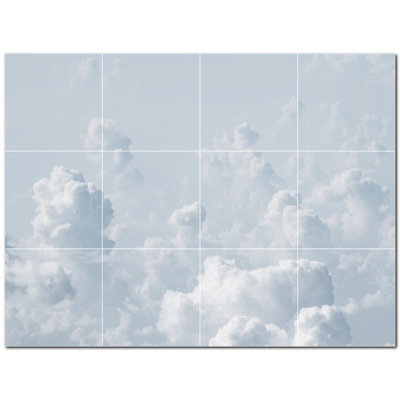 Photo de nuages 4,25 x 4,25