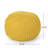 Bordeaux  Knitted Cotton Round Pouf-1566841816