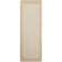 Tarri Boho Jute-Look Striped Brown Area Rug