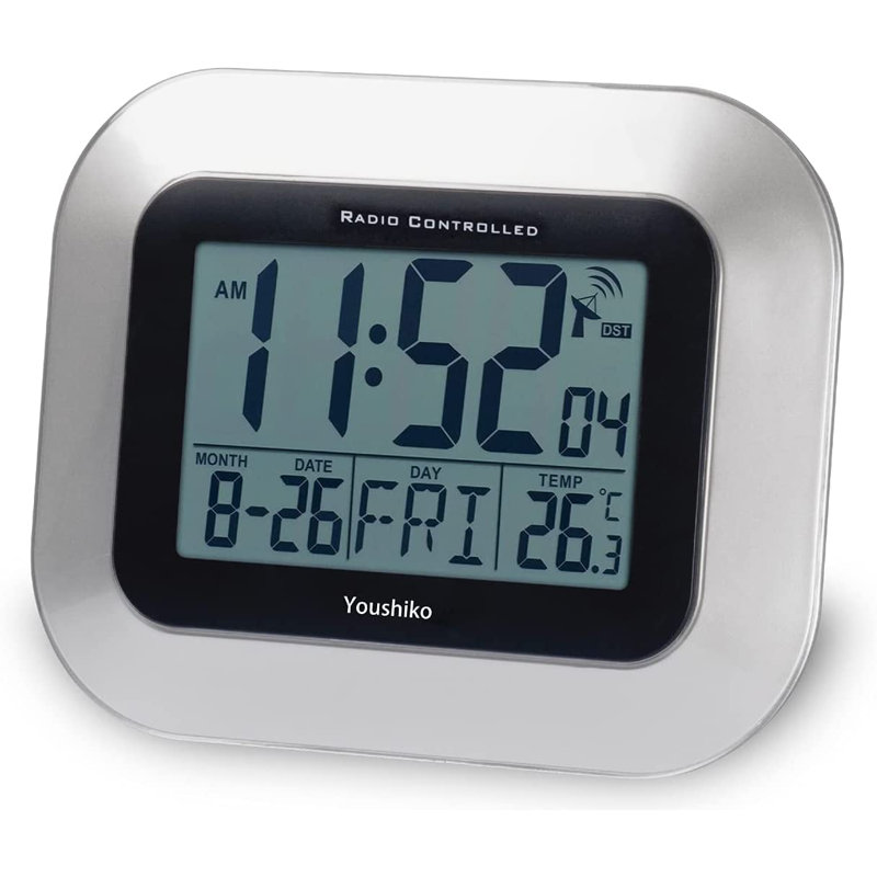 Wall Clock, Silver