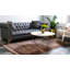 Tapis brun à motif abstrait Alair-22945676