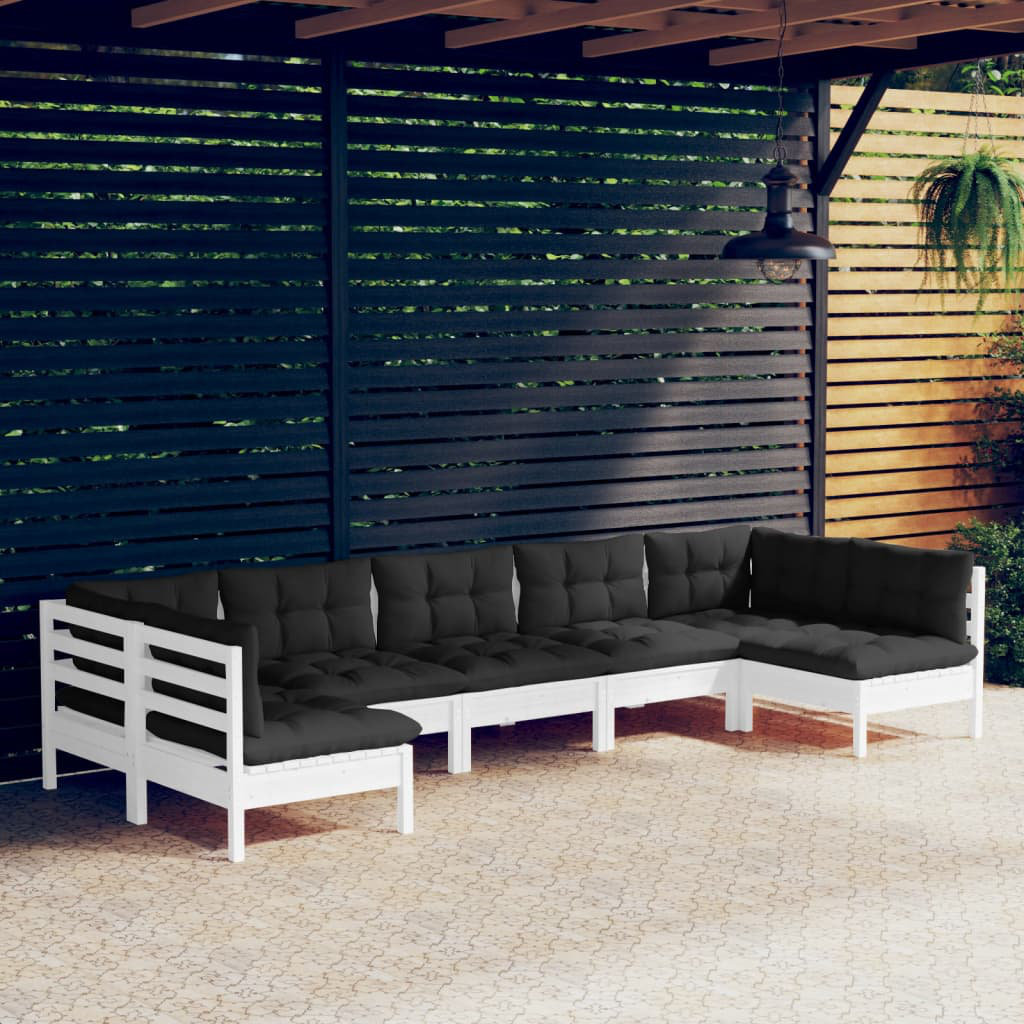 Gartenecksofa Hsu mit Kissen