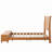 Bed Frame With High Headboard And Storage Bench,Soild Wood Sleigh Bed With 79" Storage Chest,No Box Spring Needed-182443642-182443645