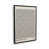 Satin Black Floater Framed