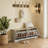 Tresa Bench With Flip Drawers And Adjustable Shelf For Entryway, Hallway, Or Bedroom Organization.