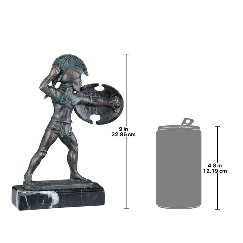 Hellenistic Ironwork Spartan Figurine