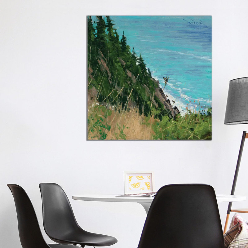 Oregon Coast by Ben Bauer - Wrapped Canvas Painting, 93.98 cm H x 93.98 cm W x 3.175 cm D