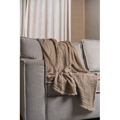 Redford Two-Toned 100% Cotton Throw