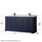 Avery 72'' Double Bathroom Vanity with Stone Top-41604565-80213068