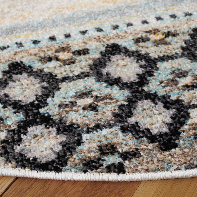 Adirondack Performance Southwestern Rug, Round 6'