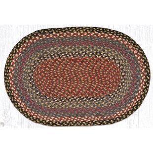 Apples Oval Patch Braided Rug, Capitol Earth Rugs