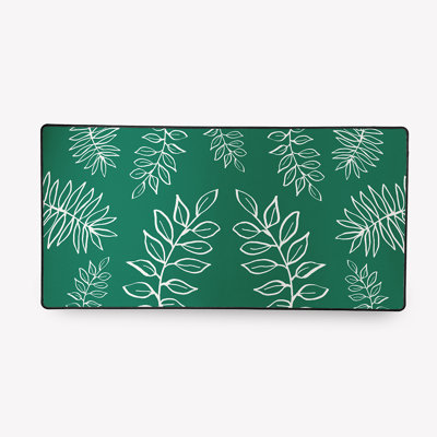 Grandes feuilles de fougère Tana. Sous-main