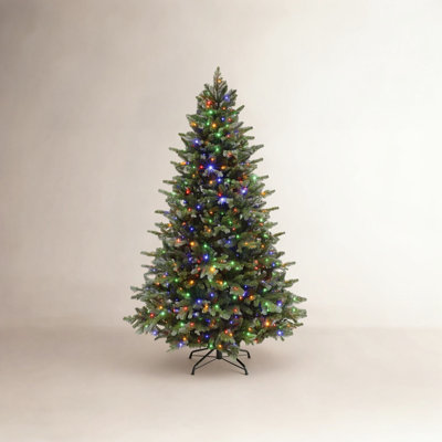 210' Lighted Fir Christmas Tree