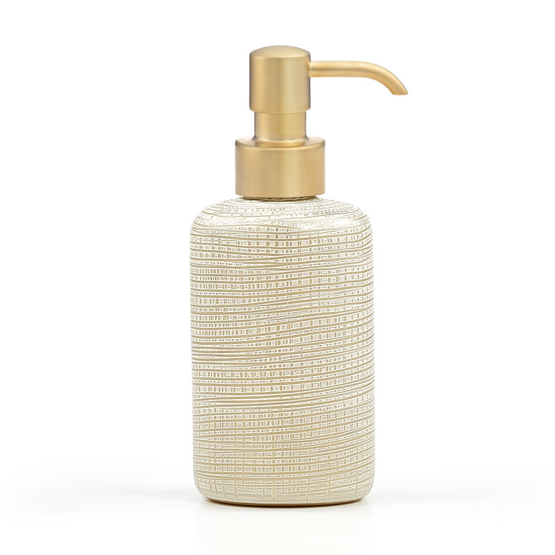 Distributeur de savon tissé, Or satiné