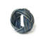 Braided Weave Napkin Rings - Blue - Set of 4-362316544