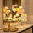 Adjustable Flower Tree Table Lamp, Usb Powered With Inline Switch