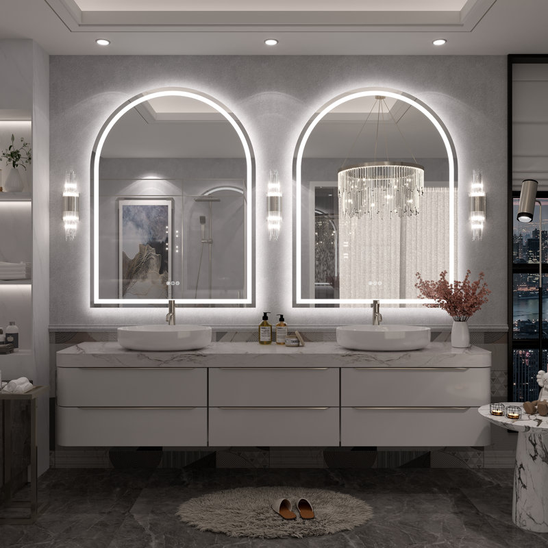 Miroir de salle de bain Molly, 48 po x 36 po