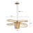 Wing-shaped Durable Handwoven Bamboo Pendant Light-1058665868