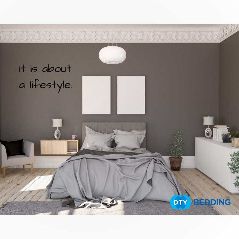 Sheet Set, Twin Sheet Set w/ 1 Fitted Sheet, 1 Pillowcase, Silver/Gray