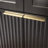 Fluted Tall Arched Pantry Cabinet with Adjustable Shelves, Elegant Display Storage with Hidden Drawer & Glass Door for Kitchen, Living Room, Dining Room-1112981739