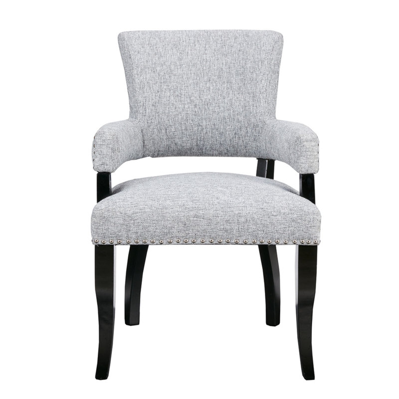 Arm Dining Chair, Gray