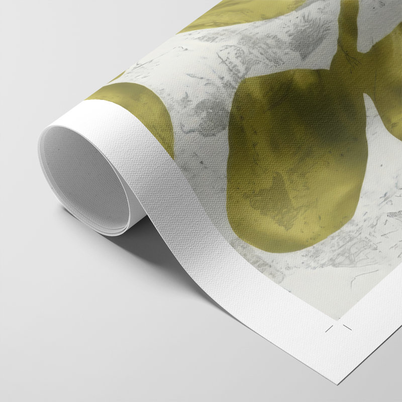 Green Leaf Shimmer I - Impression sur toile seulement - NON CADRE