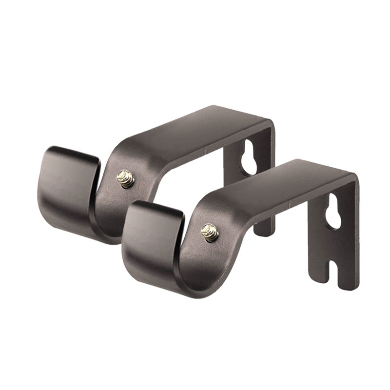 6cm Mounting Bracket, Black Nickel