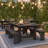 Dejon Rectangular Rustic Solid Pine Folding Dining Table by Flash Furniture-87785207-87784577