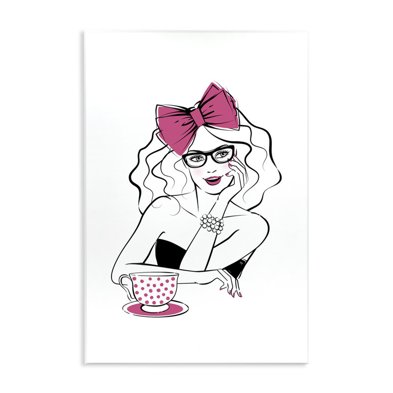 «Glam Tea Party» par Martina Pavlova, H 19 po x l 13 po