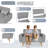 Julizza 49" Upholstered Sofa Loveseat-1748643119