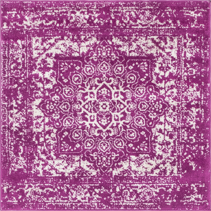 Oriental Area Rug, Square 122cm
