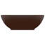 Belfry Bathroom Gline 400mm L x 330mm W Ceramic Oval Sink-423506396