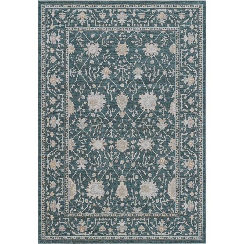 Chaniqua Rectangle Oriental Area Rug, Rectangle 200 x 290cm