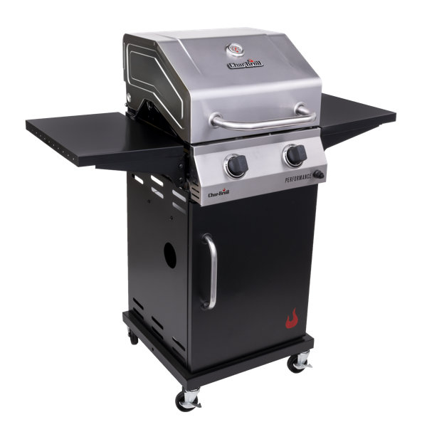 CharBroil 2-Burner Propane Gas with Cabinet & Reviews |